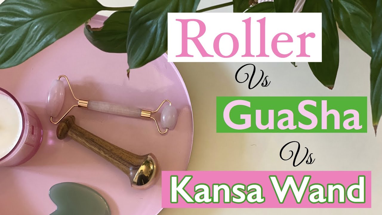 Roller vs GuaSha vs Kansa Wand | Face Yoga | Areti Kafantari