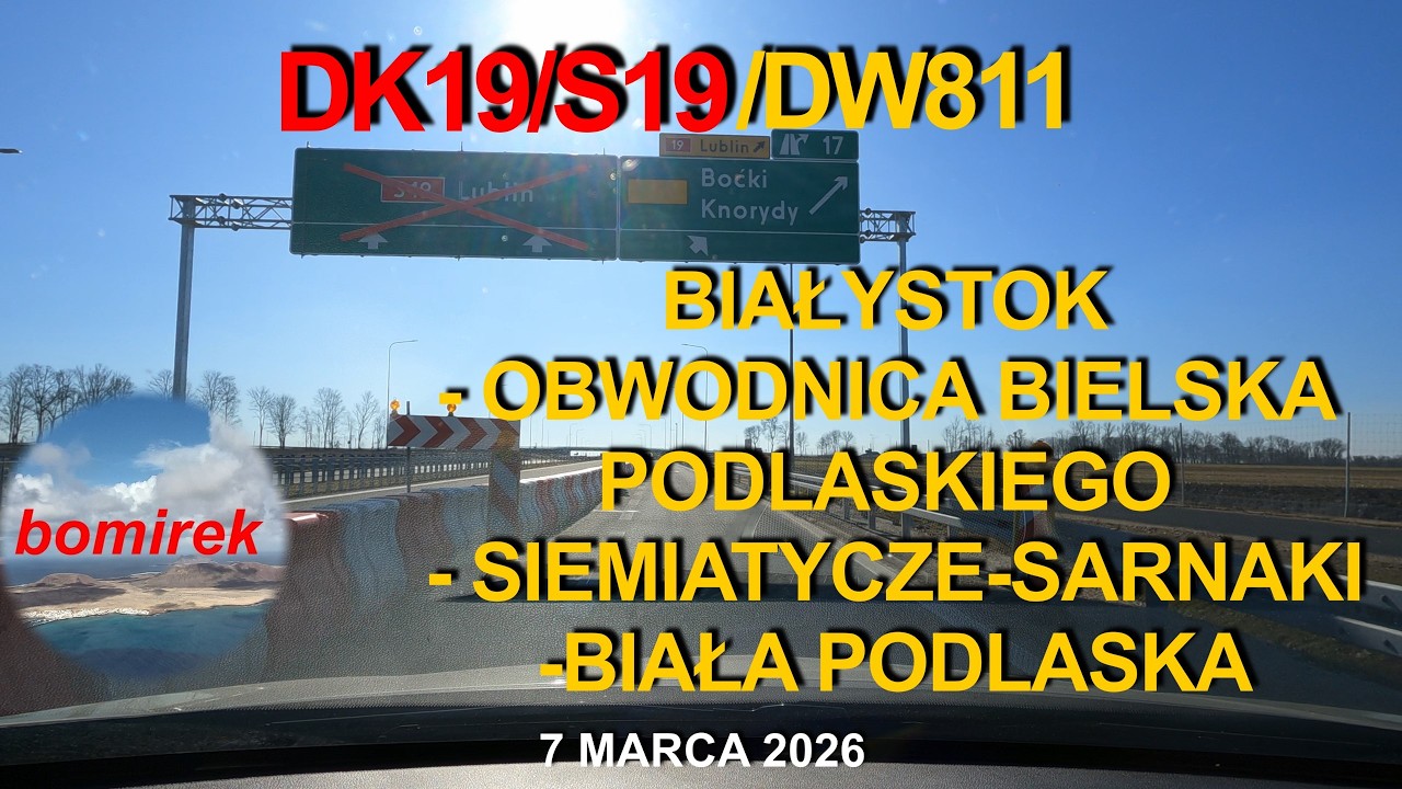 Białystok - obwodnica Bielska Podlaskiego - Siemiatycze  - Biała Podlaska z @agatabodkuchni