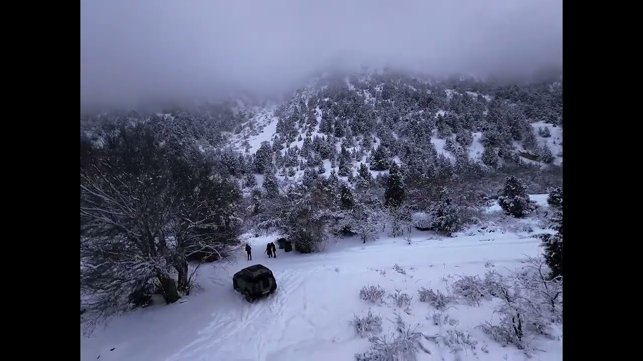 Зимний FPV полёт в горах | DJI Neo | Сайрам-Угамский национальный парк