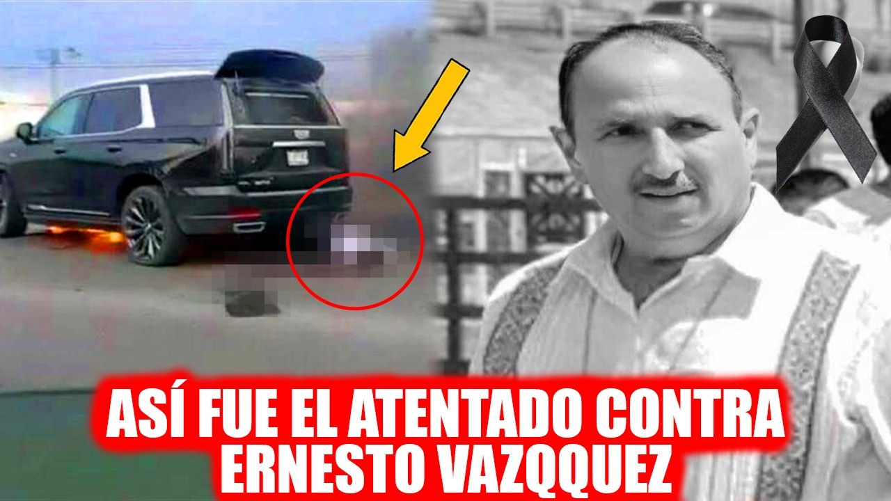 Así Asesinaron a Ernesto Vázquez, delegado de la FGR en Tamaulipas