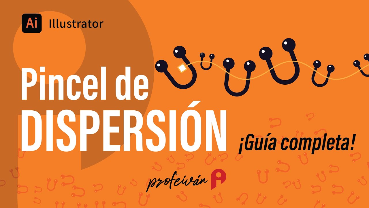 🖌️Pincel de dispersión en Illustrator - Guía completa