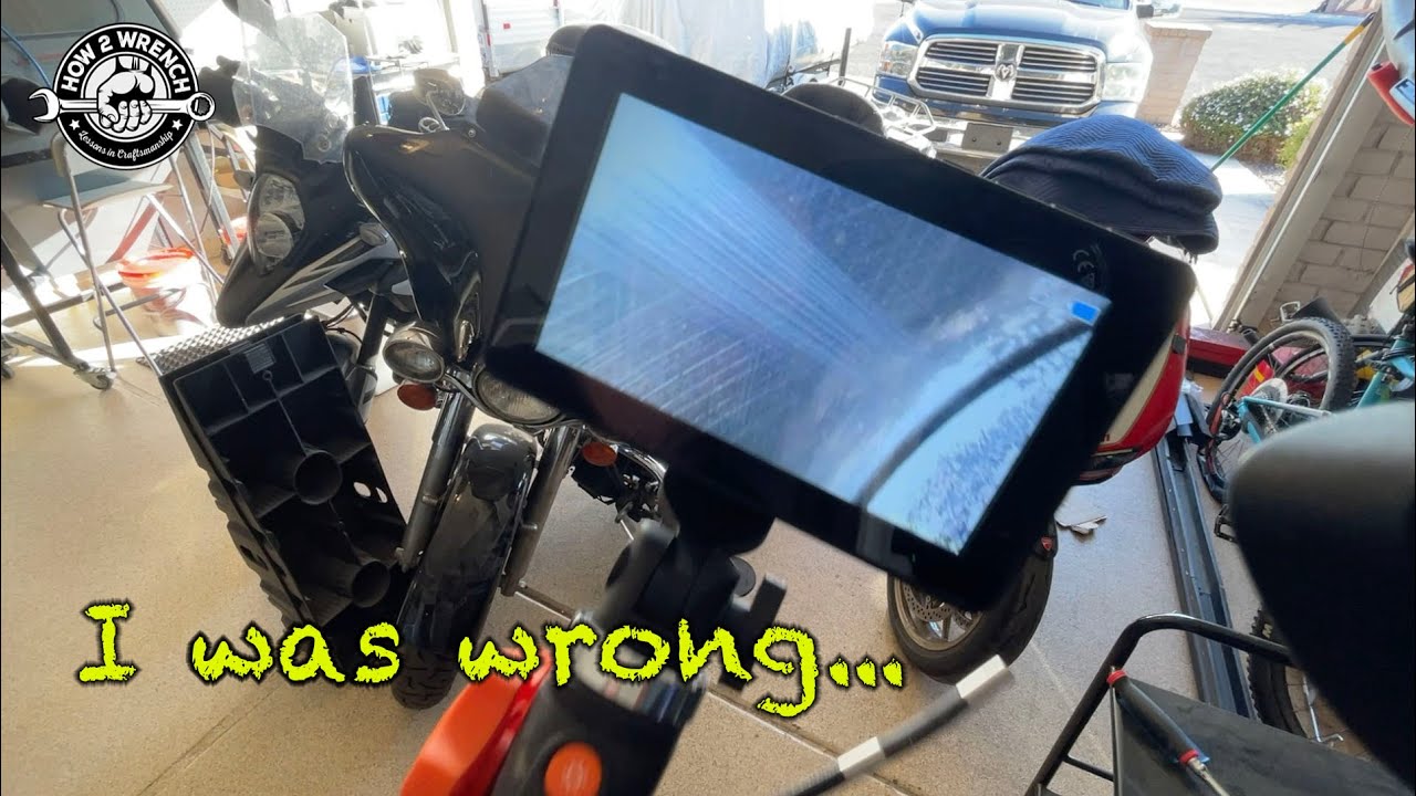 See inside anything with a  Vevor Articulating 360 #borescope #newtools #amazonfinds #how2wrench