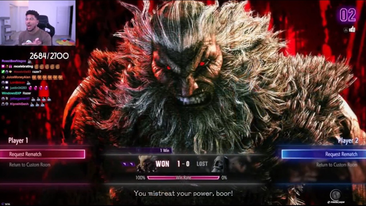 Lowtiergod couldn't wait for Alex to bring him The Salt in SF6 so he went to go get it himself.