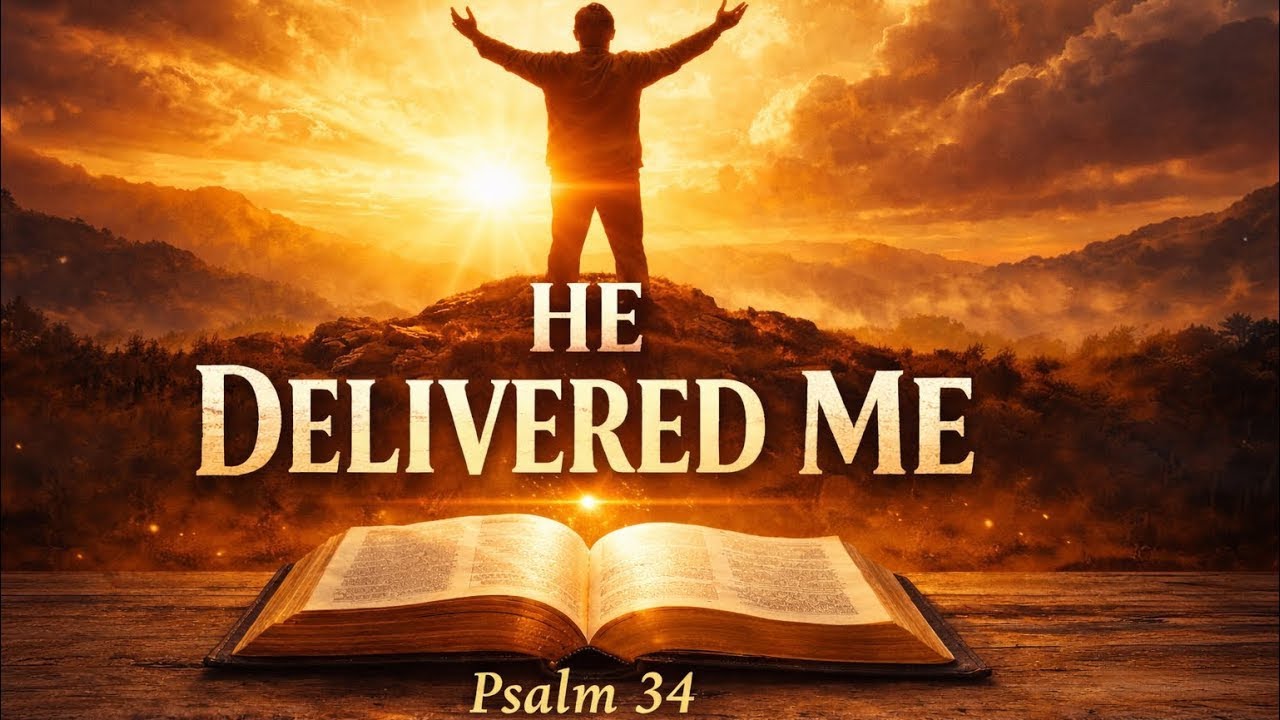 Psalm 34 | He Delivered Me — A Psalm of Rescue.🌿 