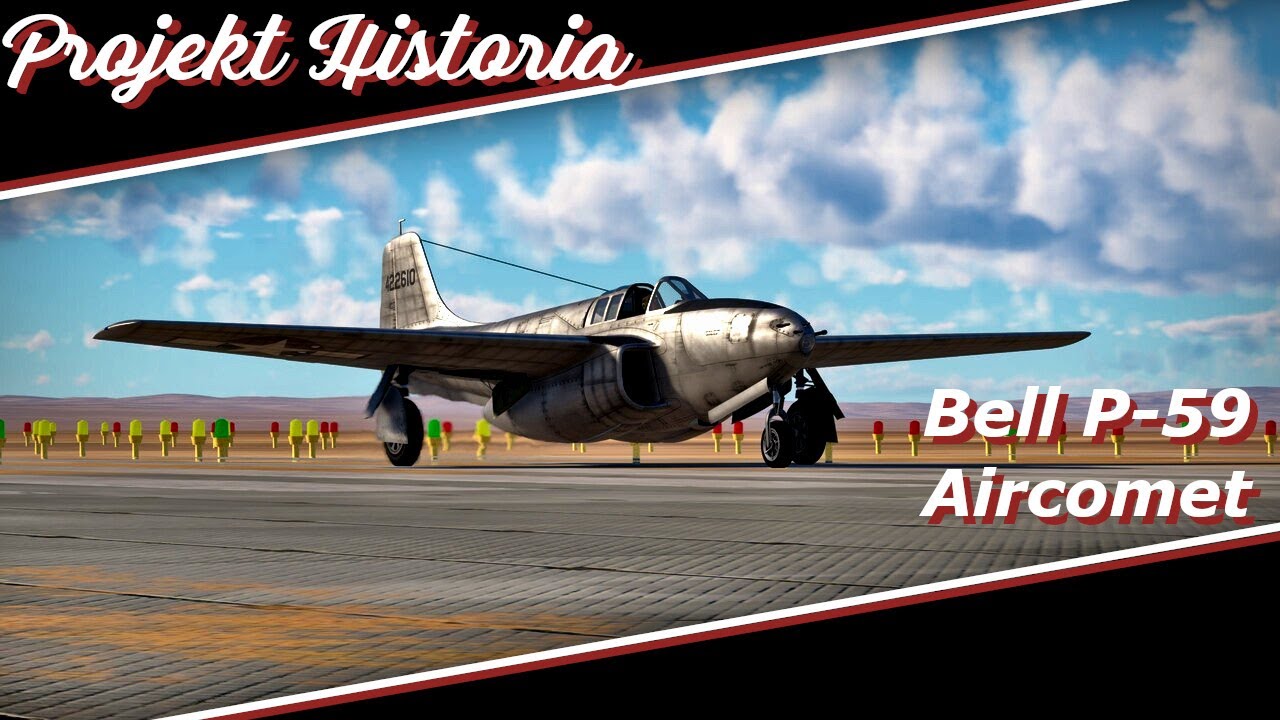 Aircomet: Pierwszy samolot odrzutowy USAAF / Bell P-59 Aircomet - Projekt Historia #56
