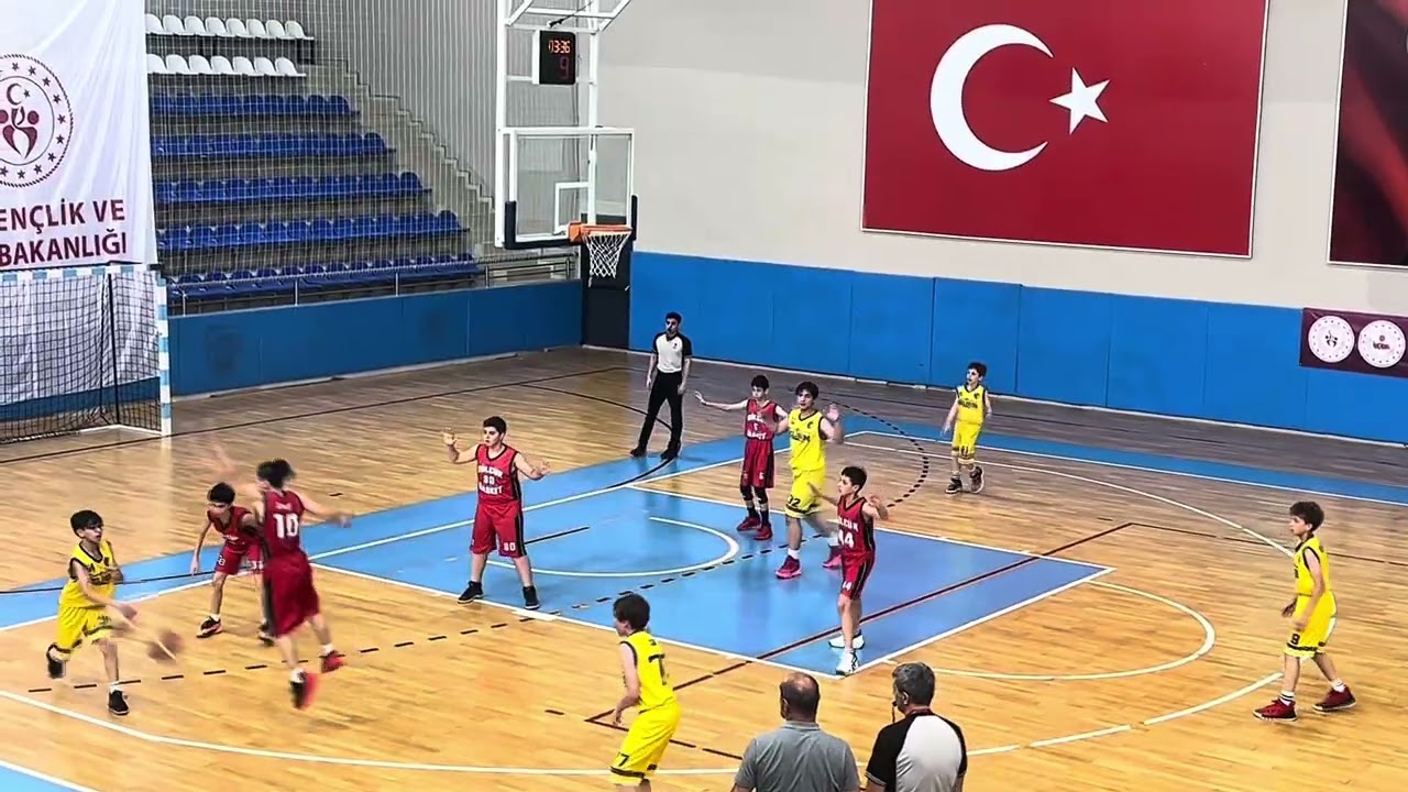 U12 Erkekler Vizyon Akademi vs Kocaeli Gelişim İlk Çeyrek