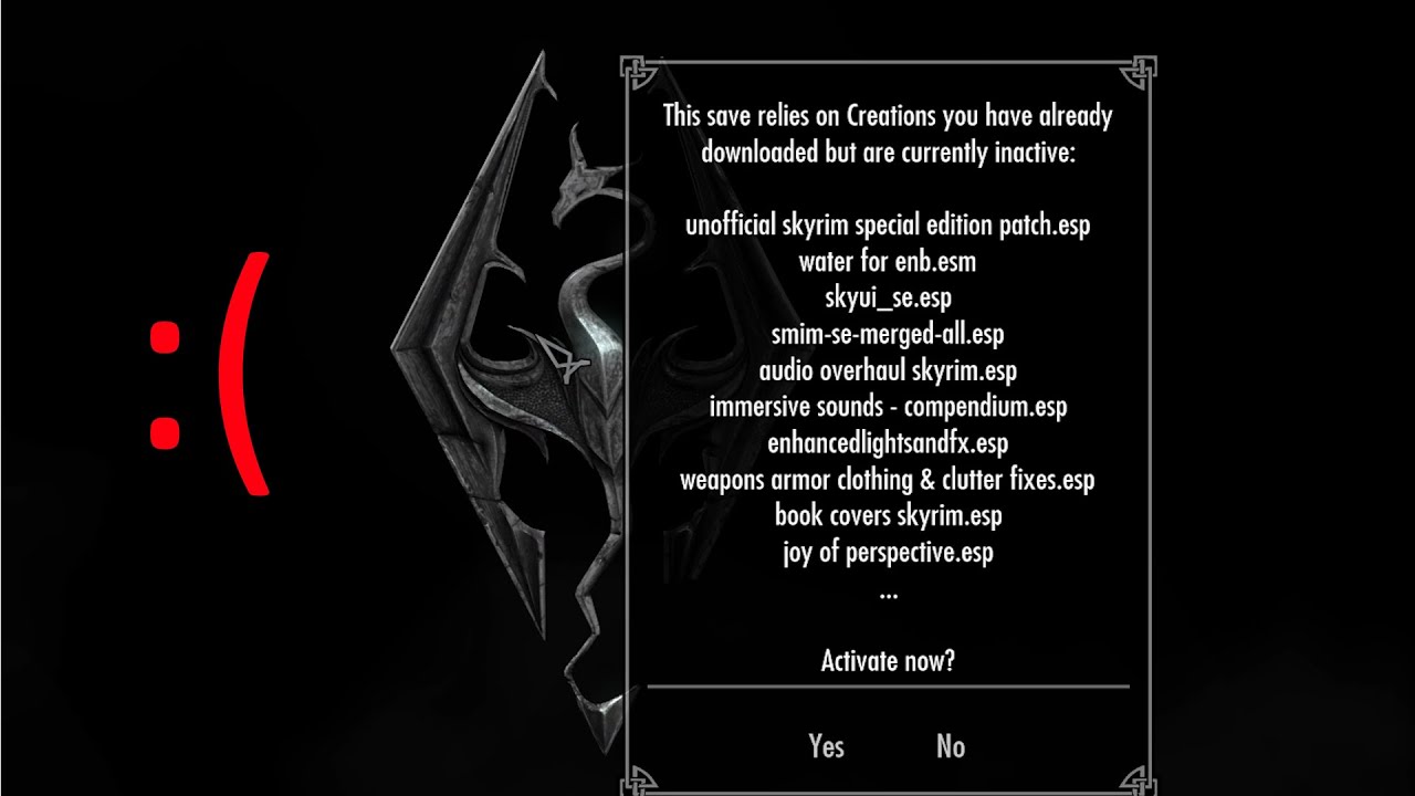 SSE ENGINE FIX Disabling All Mods + Working Achievements [FIXED] - Skyrim SE/AE