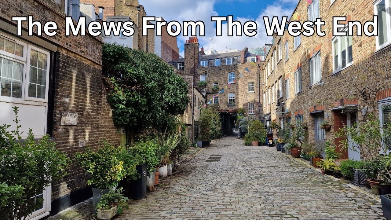 The Secret Mews Streets Where Millionaires Live in London!