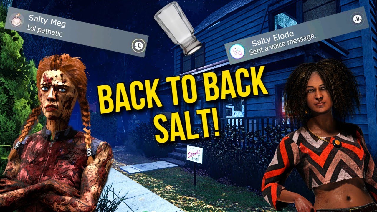 Two Salty Survivors BACK TO BACK! (With Voice Messages) - Dead By Daylight