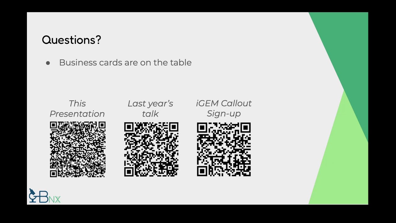 Cells, Code, and Community
