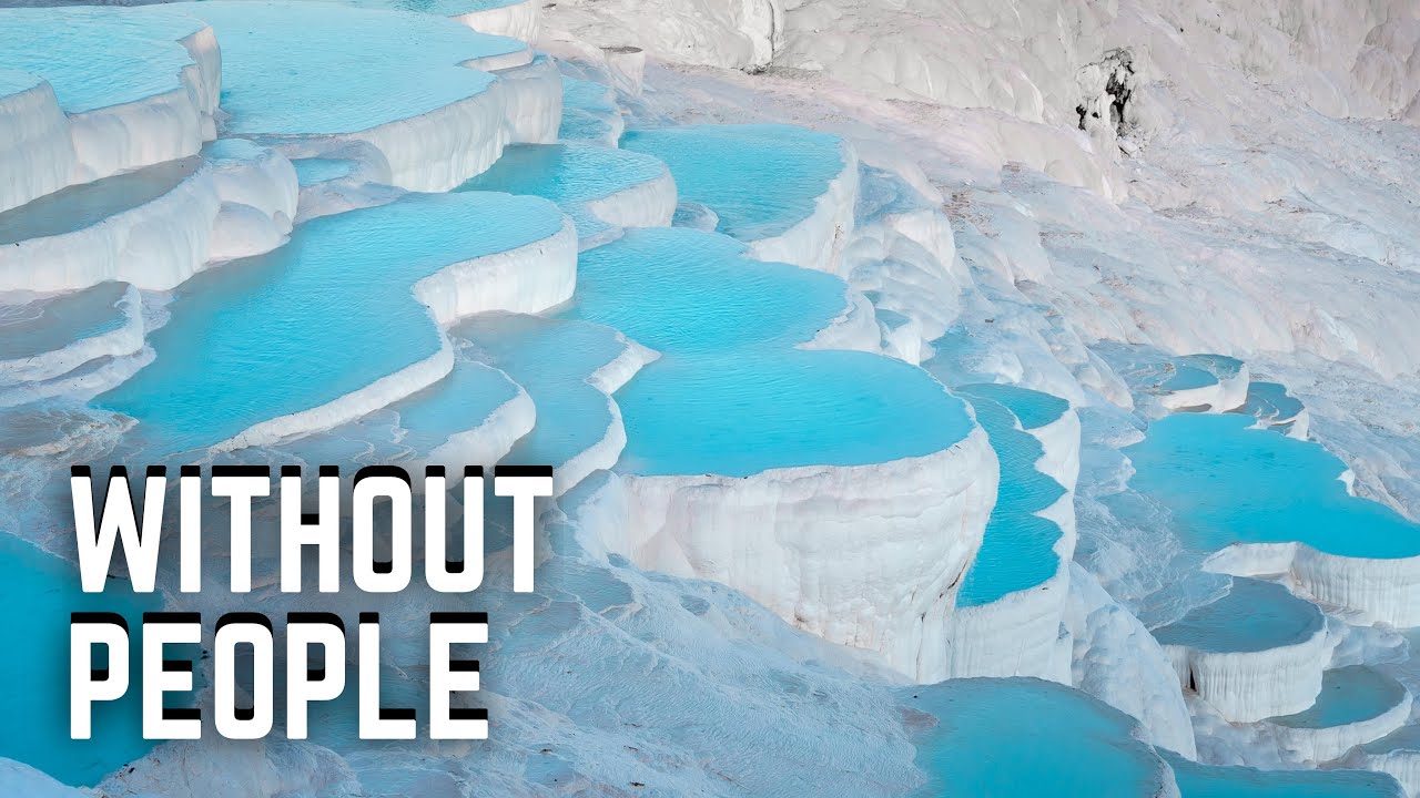 WHITE HEAVEN IN TURKEY – PAMUKKALE | THE COTTON CASTLE in Denizli, Türkiye | TRAVEL VLOG