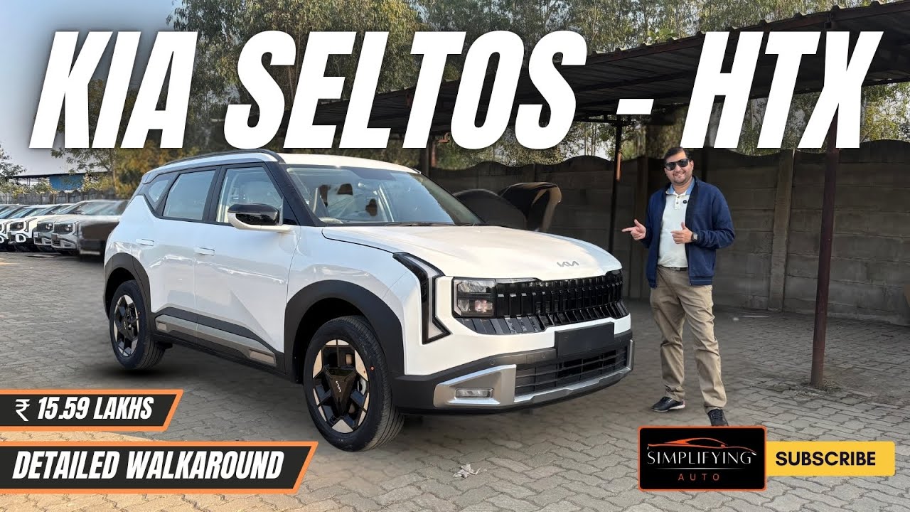 2026 New Kia Seltos HTX Review | Better Interiors than the Top Model | Feature Rich & VFM Package