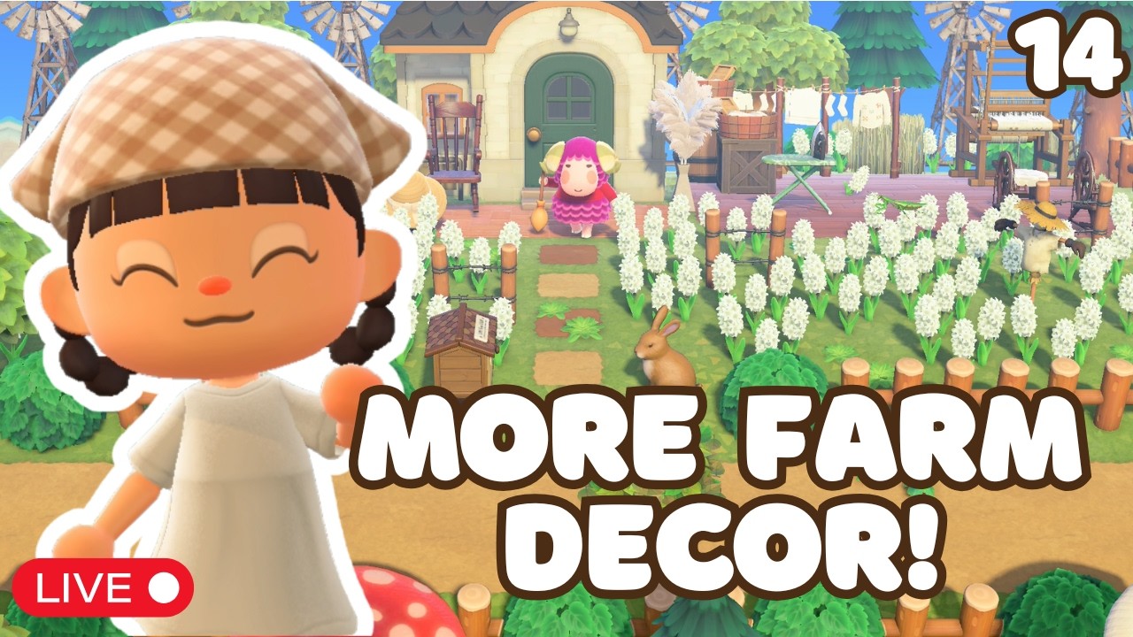 MILKWEED | Farm Core Decorating! ACNH 3.0 Ep. 14