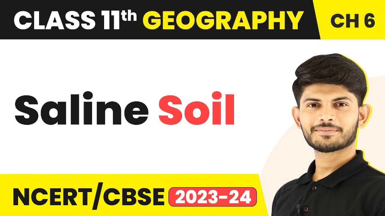 Saline Soil - Soils | Class 11 Geography Chapter 6