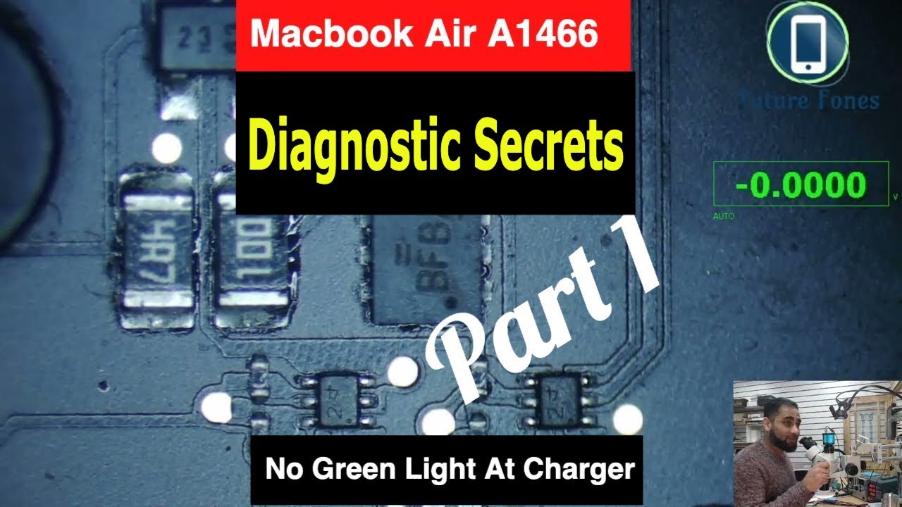 Macbook Air No Power, No Green Light.   Part 1