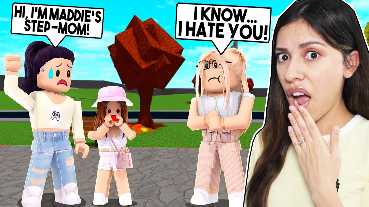 I MET MY STEP-DAUGHTER'S REAL MOM and SHE HATES ME! - Roblox (Bloxburg Roleplay)