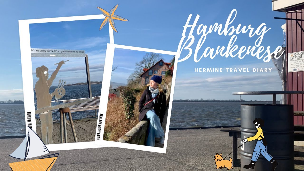 A slow weekend in Hamburg Blankenese ⚓️ sunshine, walks, good vibes || Hermine Travel Diary
