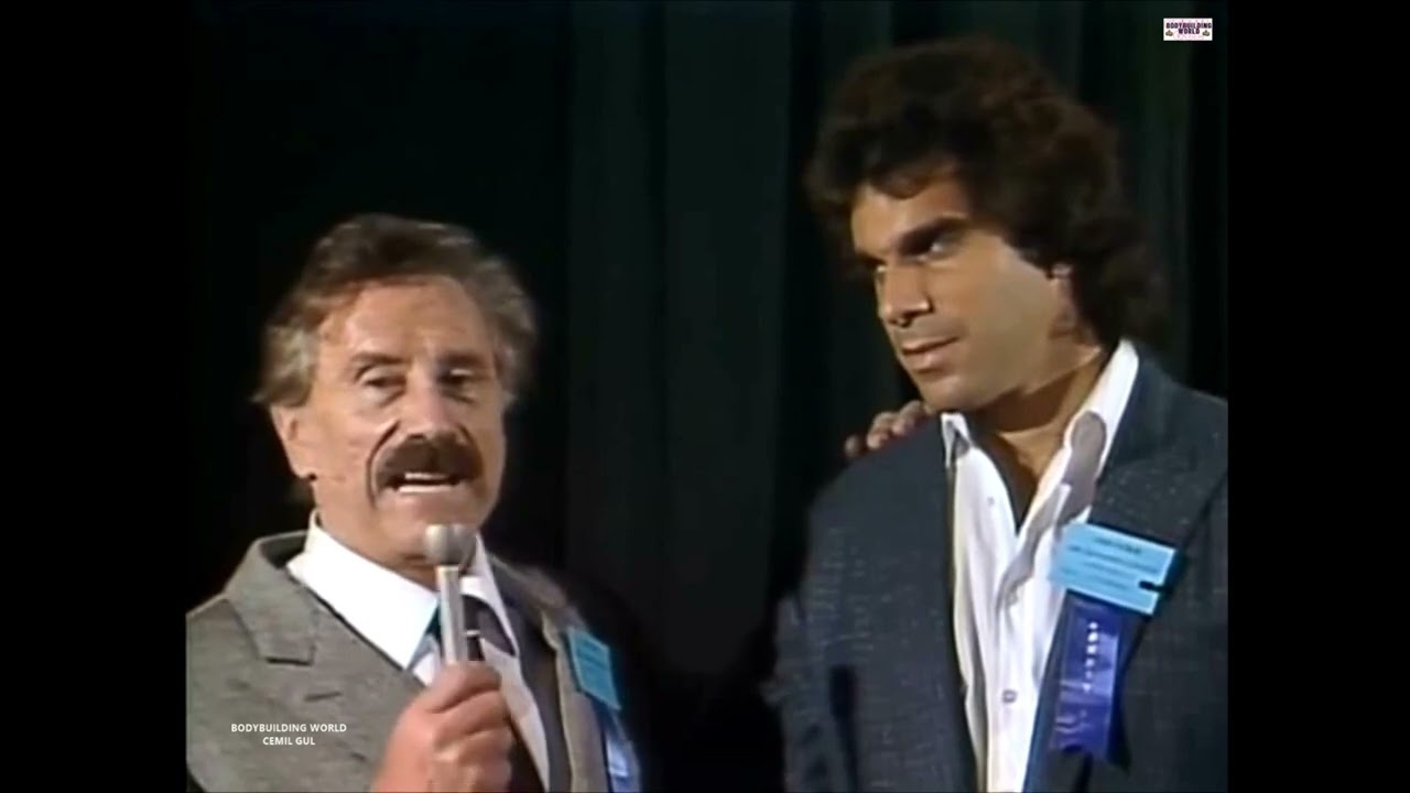 Joe Weider & LouFerrigno Interview Mr  Olympia 1986