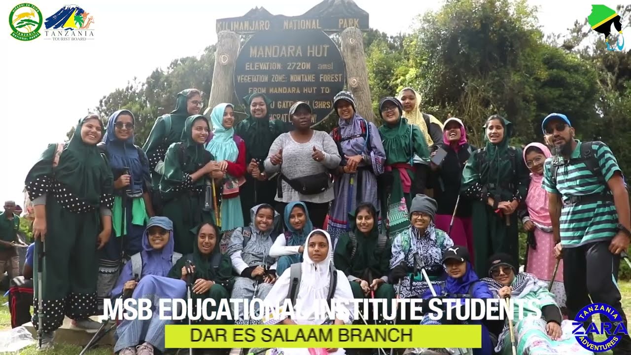 22 FORM 2 STUDENTS FROM MSB EDUCATIONAL INSTITUTE CLIMBS MOUNT KILIMANJARO