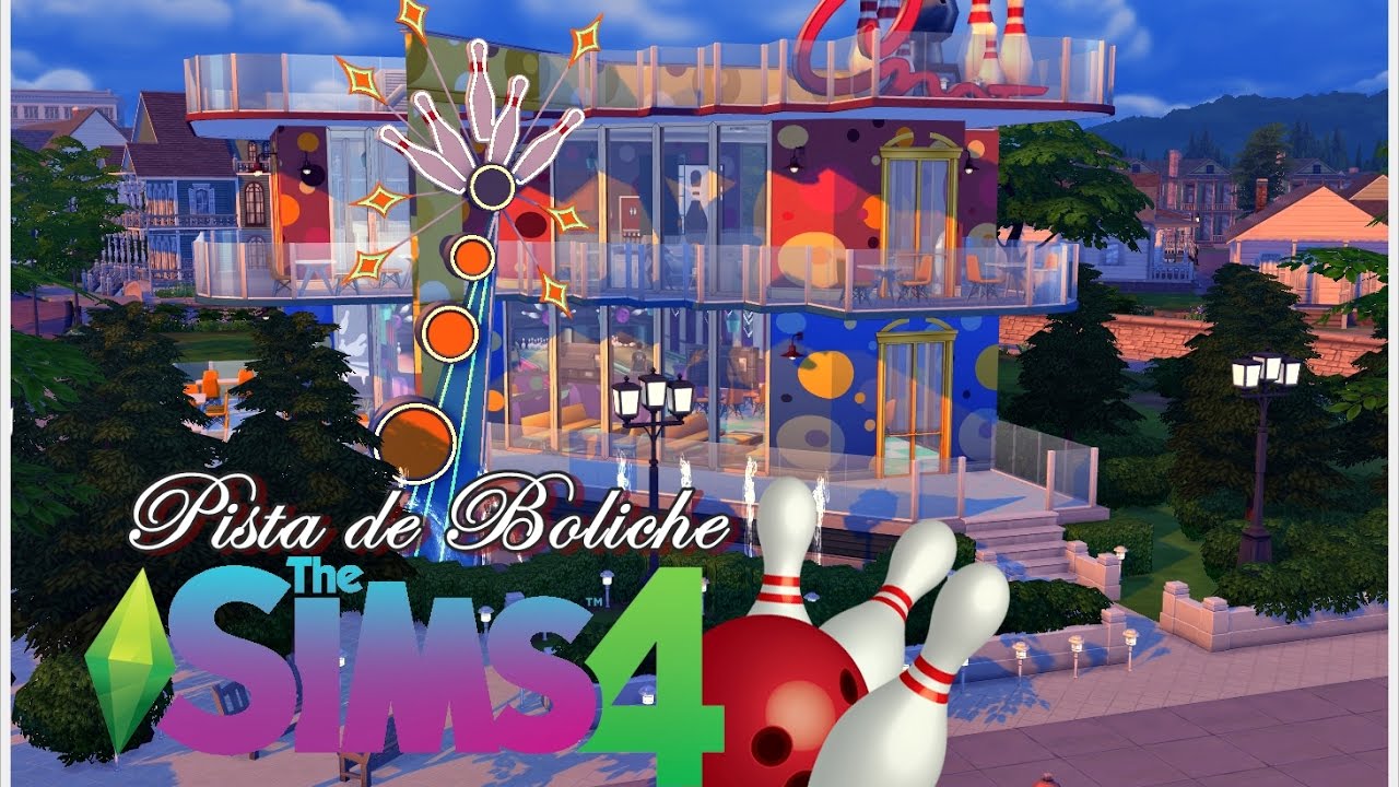 Construindo uma Pista de Boliche │The Sims 4 (Speed Build)
