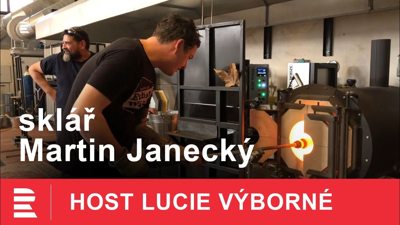 Martin Janecký: Modelování ženské tváře si nechávám na podzim života, směje se sklářský výtvarník