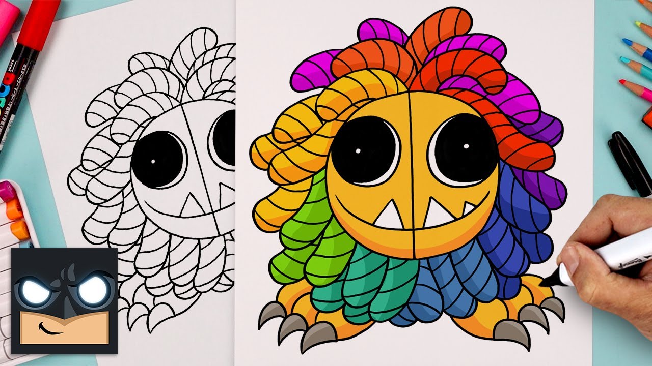 How To Draw Yarnaby | Poppy Playtime