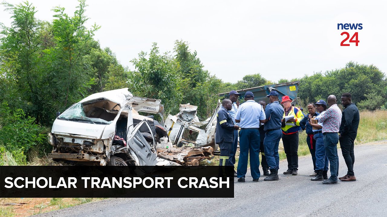 WATCH | ‘A day that shakes you’: Death toll in Vaal scholar transport crash climbs to 13