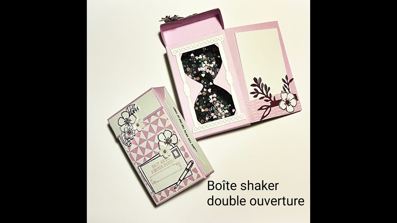 Tuto Boite shaker double ouverture VIP 3 juin 2023