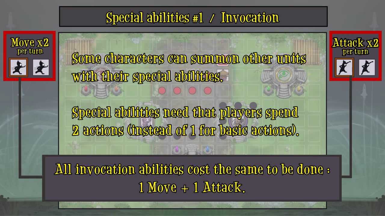Color Warz : Dark Threat - Gameplay #7 - Special actions #1 : Invocations