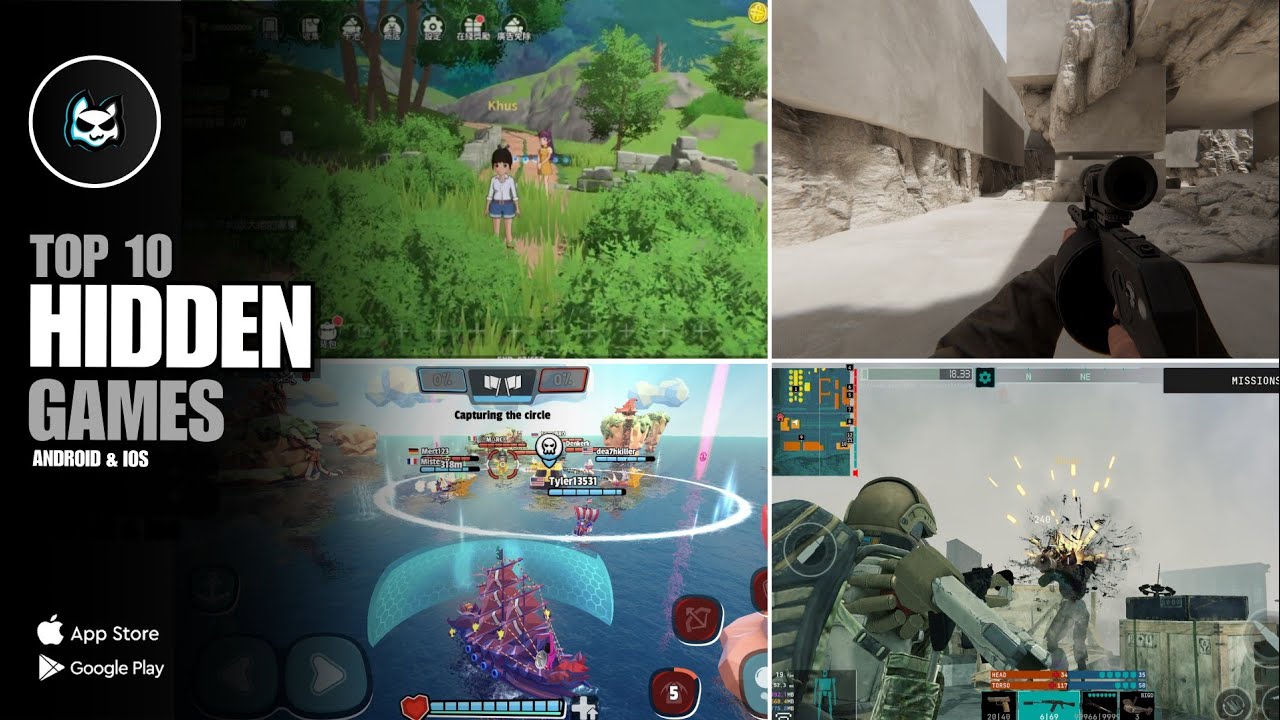 Top 10 Hidden Games for Android & iOS