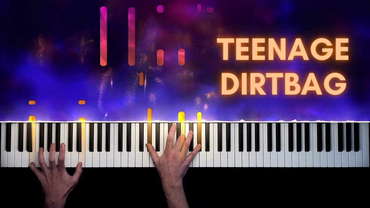 Wheatus - Teenage Dirtbag | Piano Cover + Sheet Music