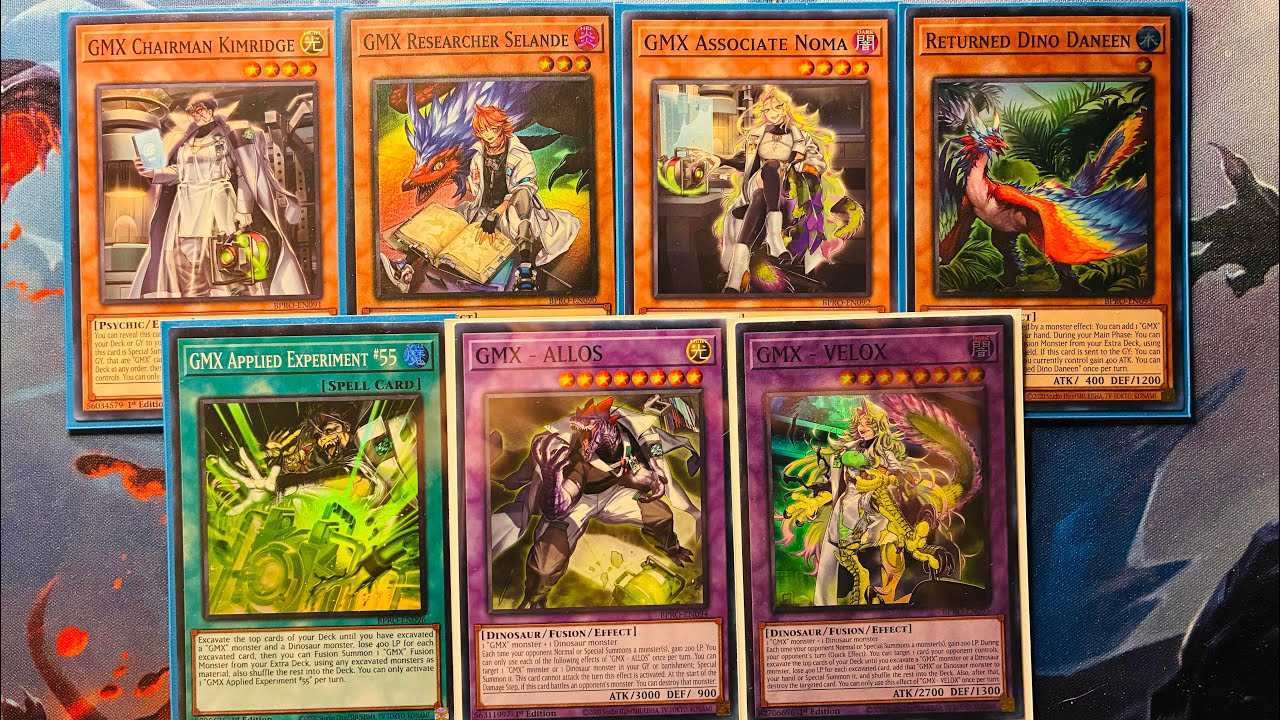 Новый архетип GMX = Поддержка динозавров! (Объяснение GMX) Yu-Gi-Oh 🦖👨&zwj;🔬