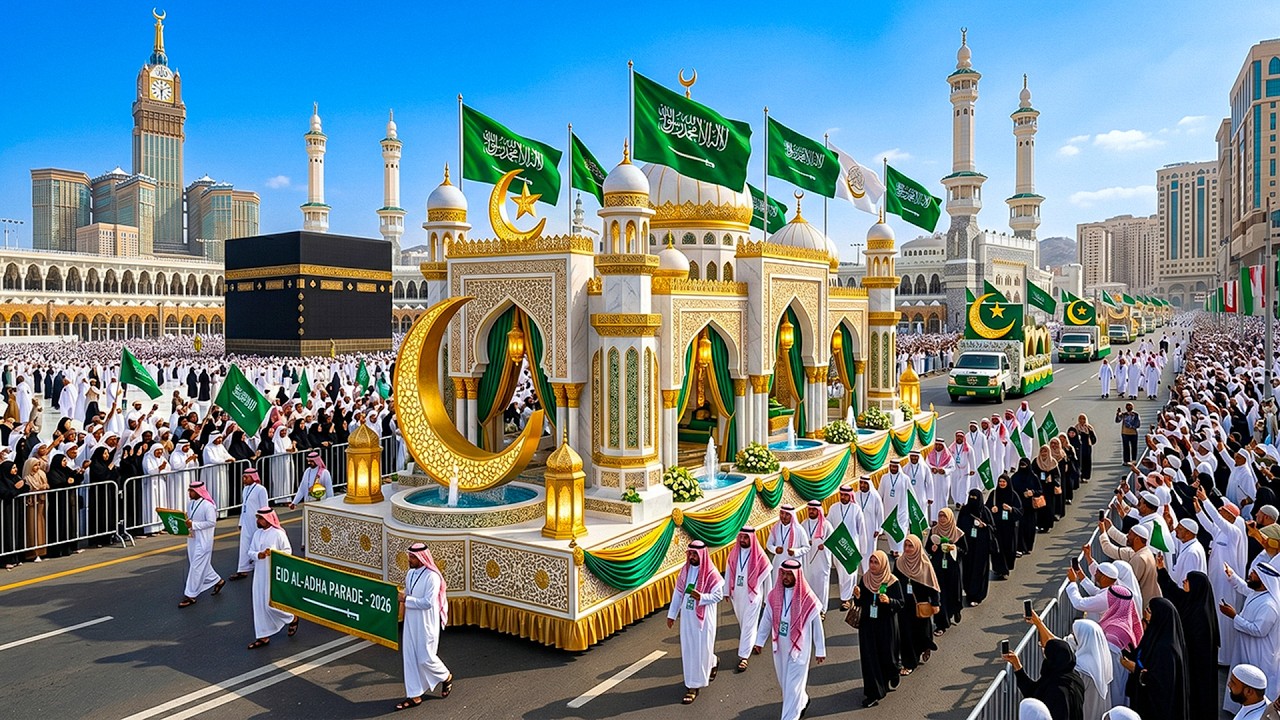 🕌 MECCA HAJJ & EID AL-ADHA 2026 🇸🇦 | Millions Gather Around the Kaaba for the Biggest Islamic