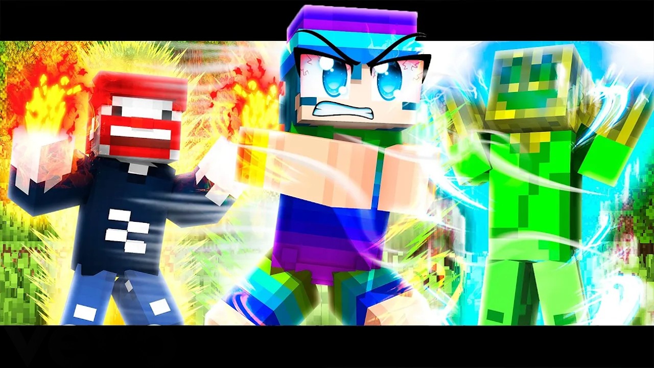 Candy - Minecraft Evolution (Offizielles Musikvideo)