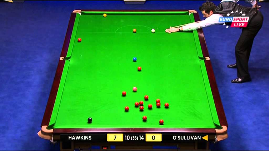 Ronnie O'Sullivan vs Barry Hawkins - 2013 WSC Final - Frame 25