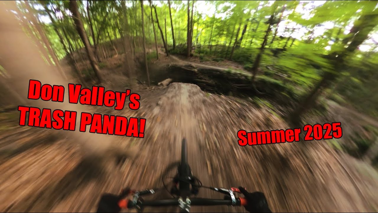 Toronto's Don Valley Trash Panda MTB Trail on the WAO Arrival!