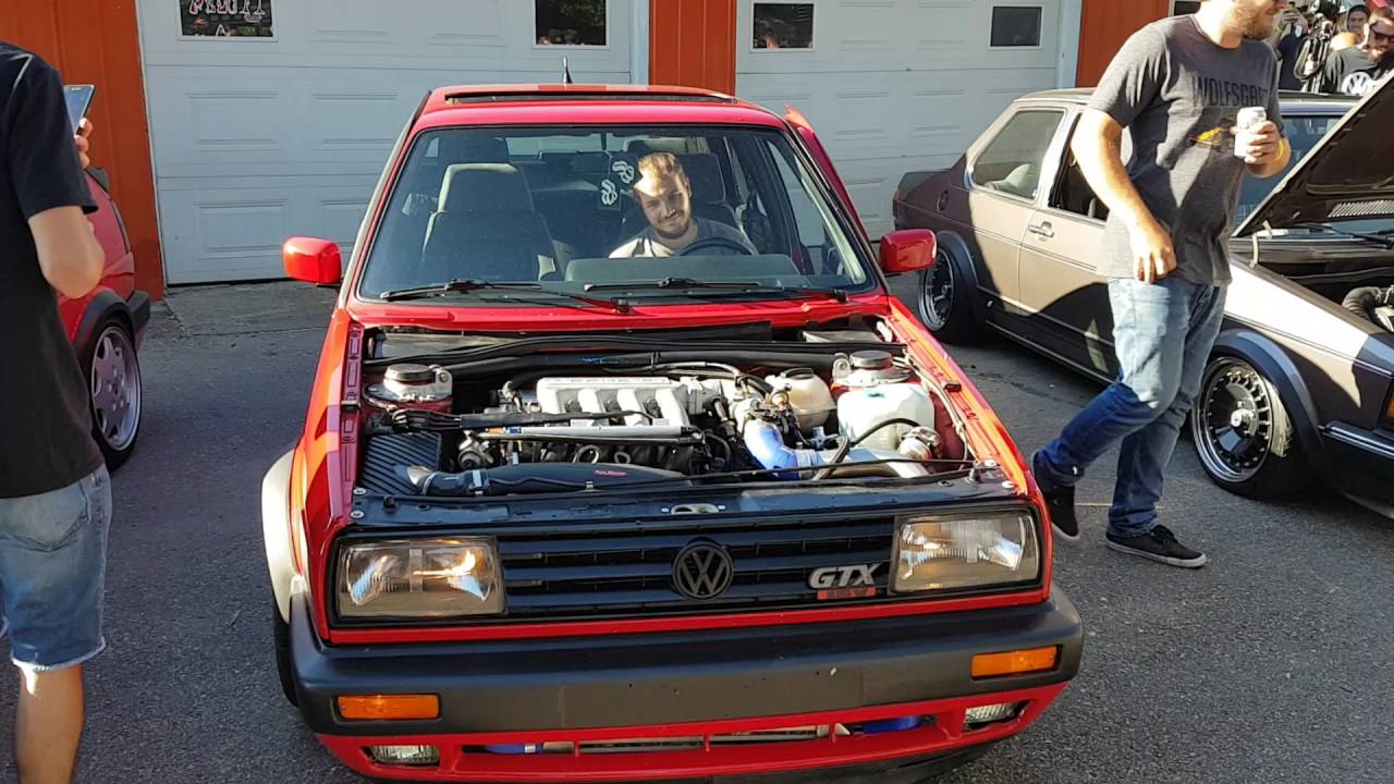 Jetta mk2 16v Supercharged loud as hell