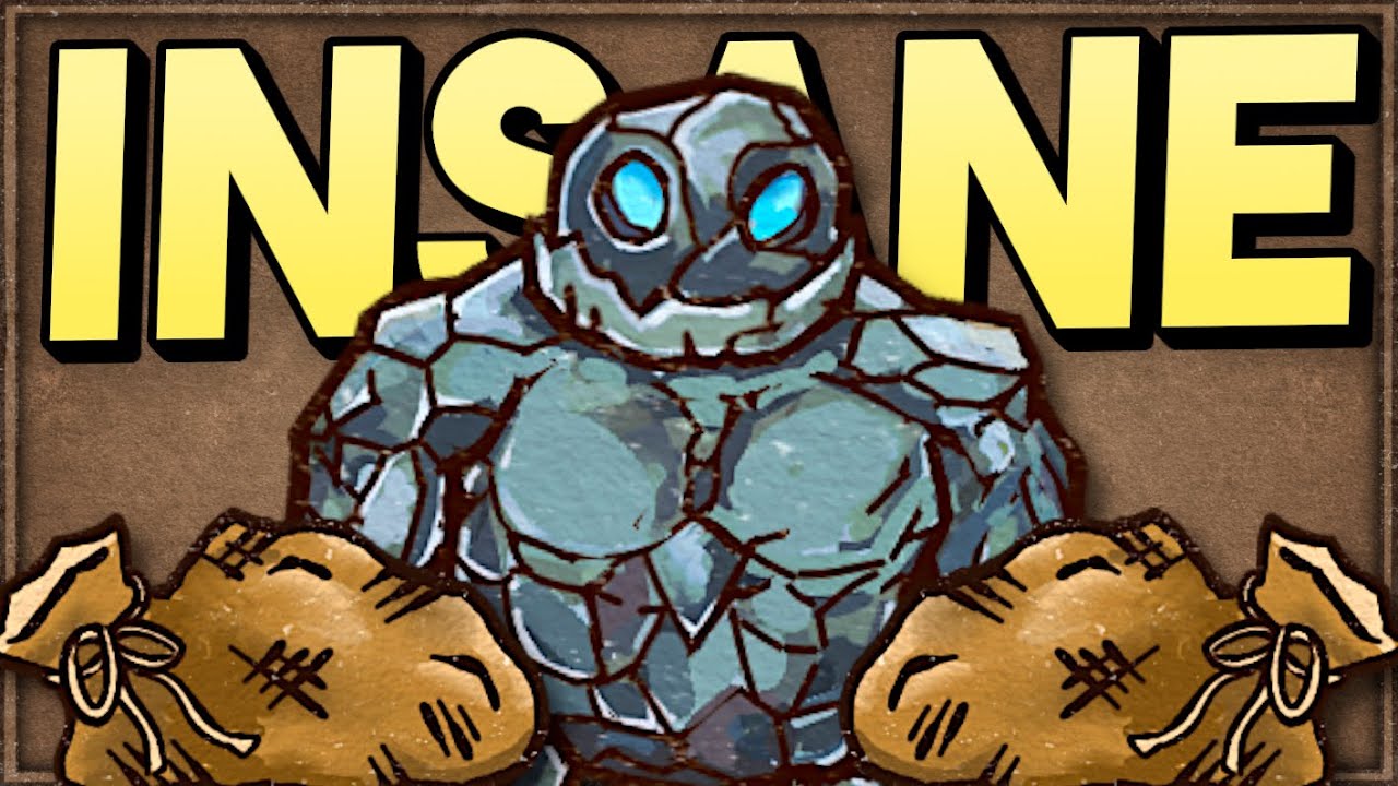 IT'S TIME FOR THE STONE GOLEM!! | Backpack Battles