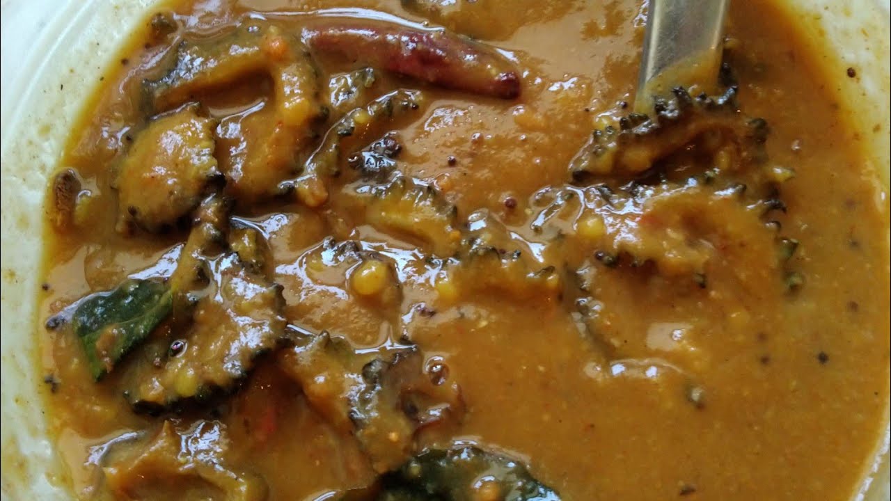 பாகற்காய் பிட்லை தமிழில்/bitter gourd pitley recipe in tamil#bittergourd pitley#