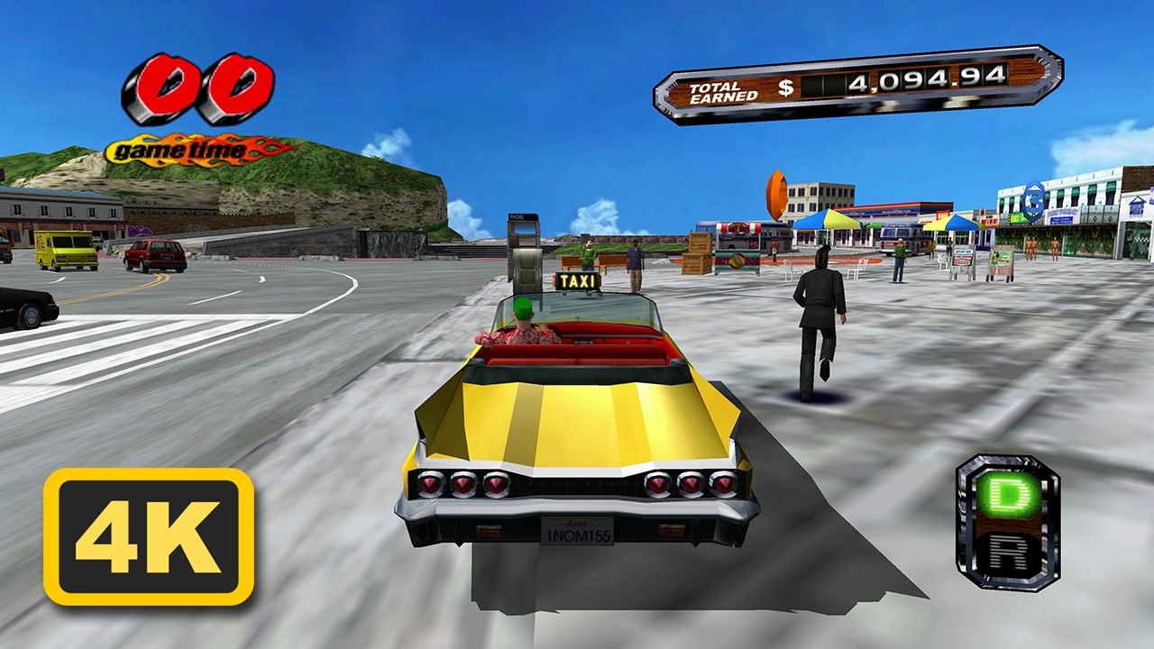 Crazy Taxi 3 - Childhood Games in 4K