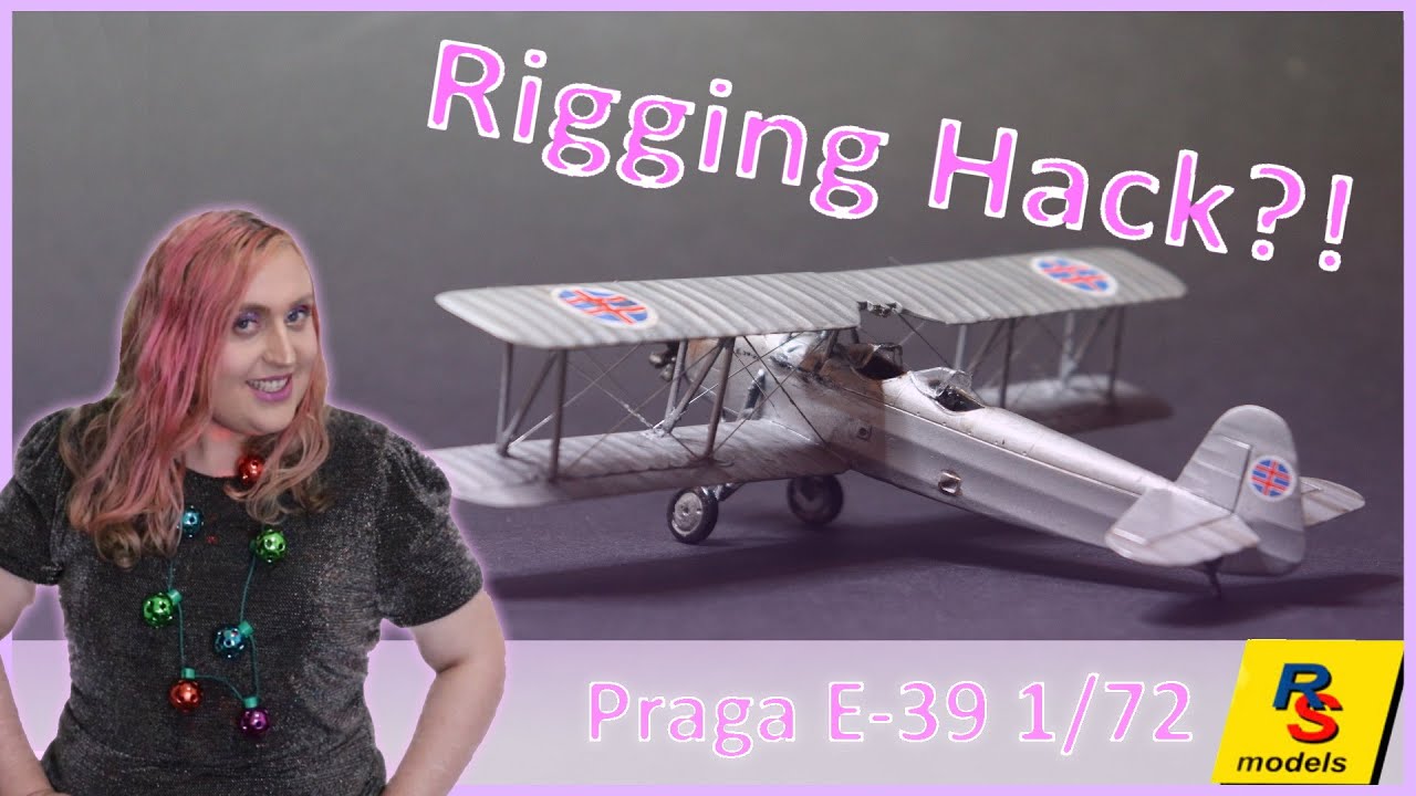 EASY RIGGING Hack?! | Praga E-39 1/72 RS Models | Model Making