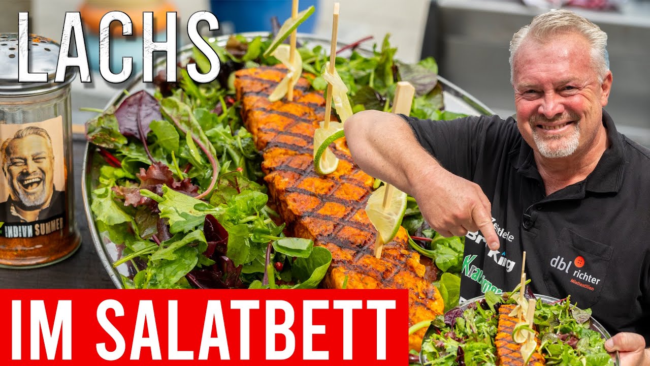 Saftiger Lachs im Salatbett // Peter Zeitler