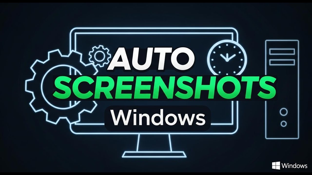 How to Schedule Screenshot Windows 🖥️ Automatically Take Screenshots 💻 Automated Screenshot