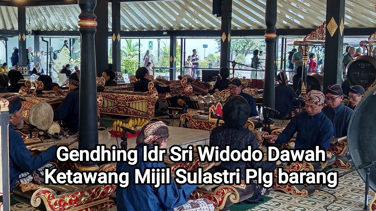Gendhing Ladrang Sri Widodo dawah Ketawang Mijil Sulastri Pelog Barang