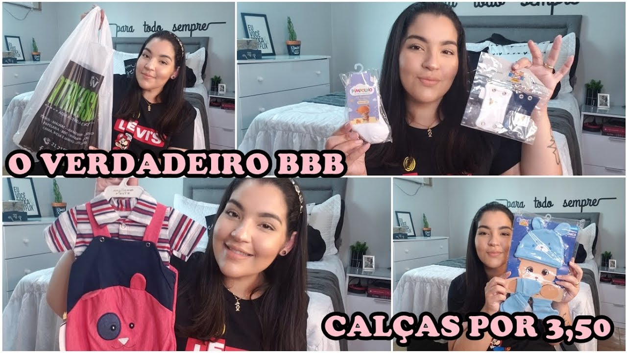 COMPRINHAS PARA O ENXOVAL DO BEBÊ NO ATACASHOW
