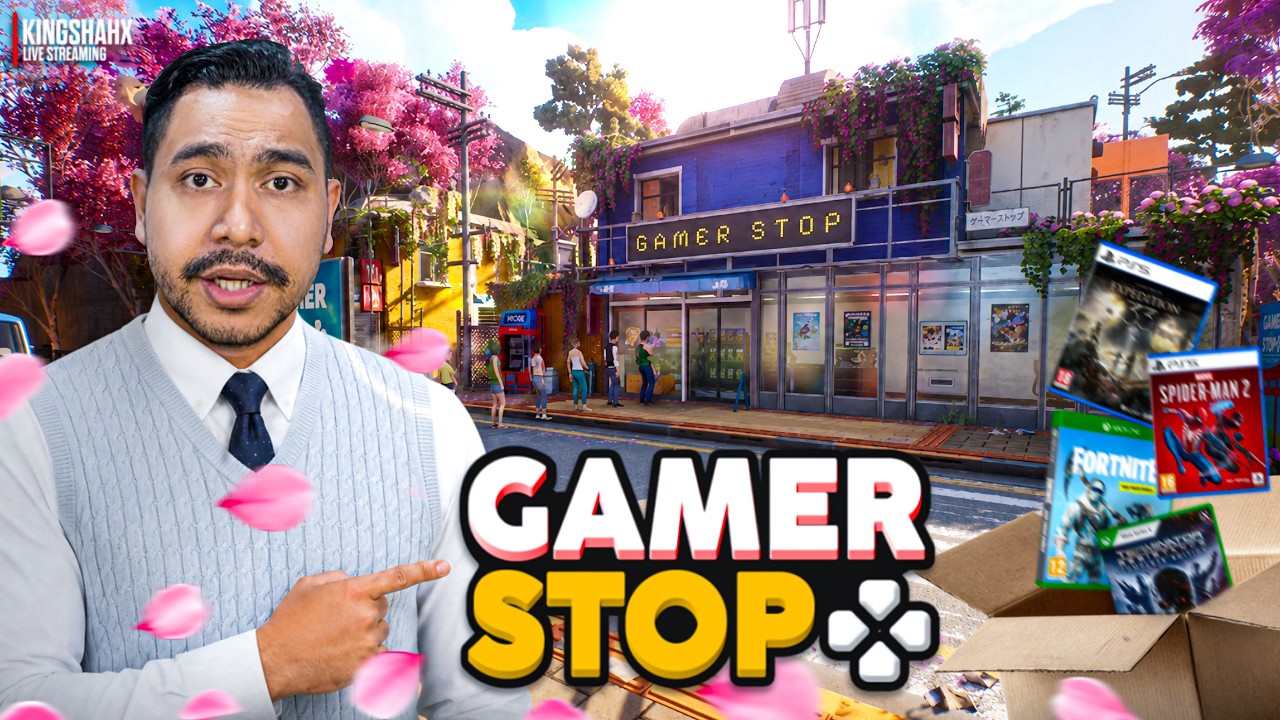 AKU MEMBUKA KEDAI GAME IMPIAN AKU DI JEPUN YG INDAH !! GAMPLAY #1
