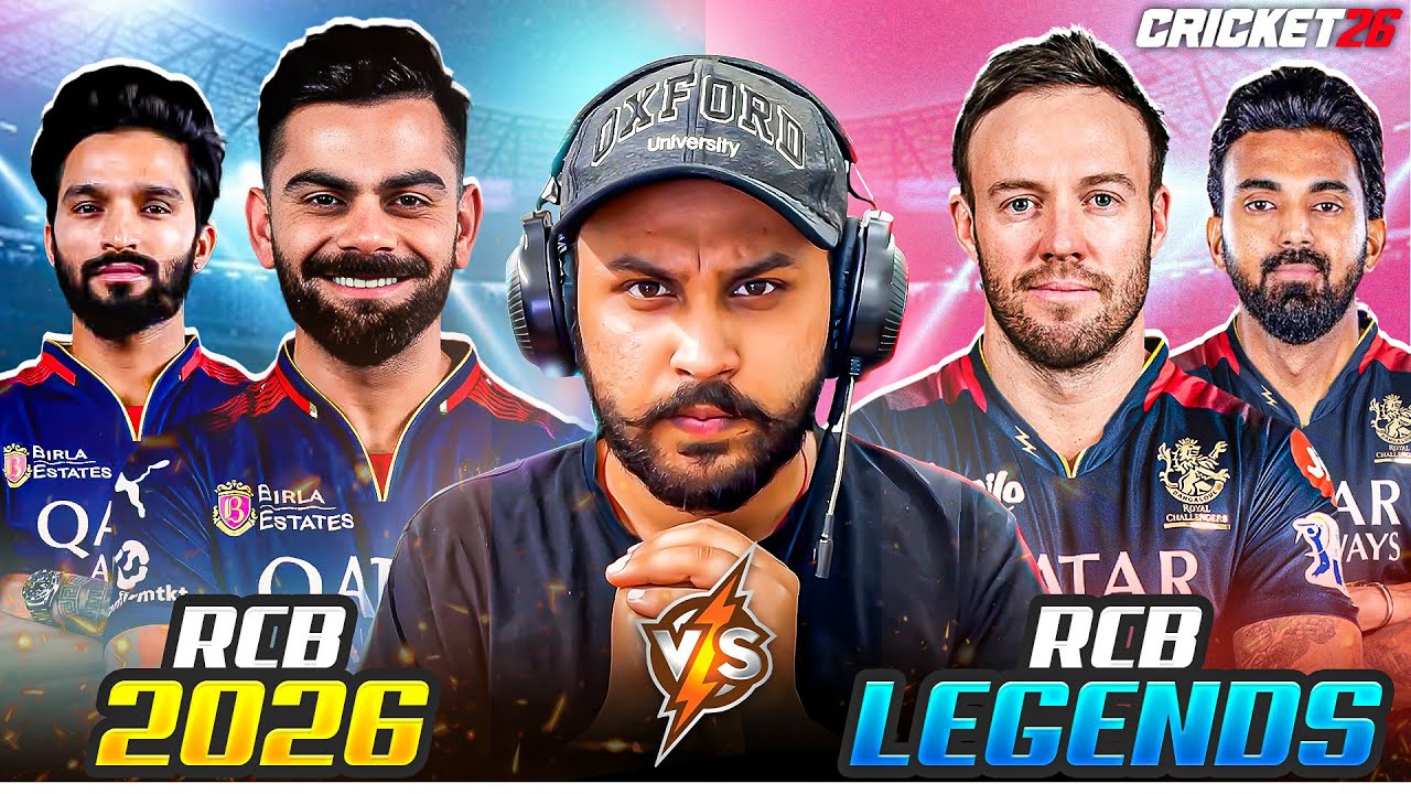 Can VIRAT KOHLI's RCB beat the new RCB in LAST BALL THRILLER❓Cricket 26
