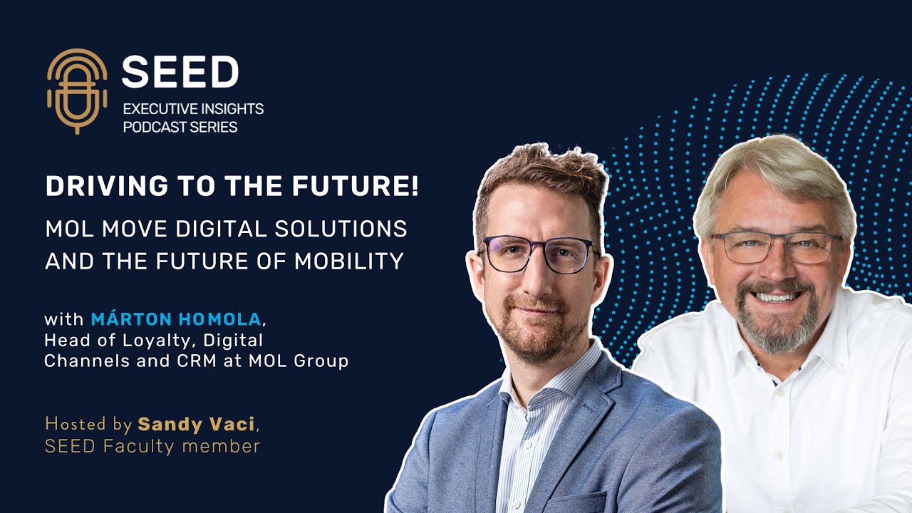 Driving to the future: MOL MOVE digital solutions and the future of mobility | Márton Homola