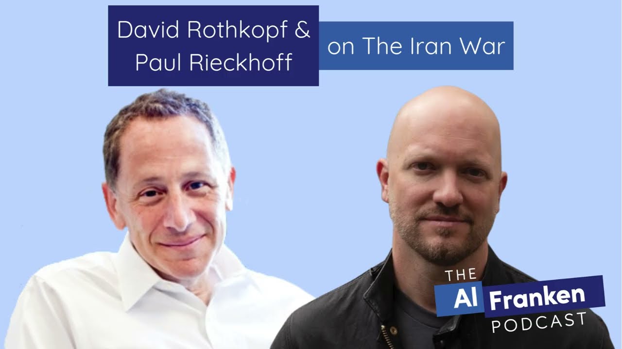 David Rothkopf and Paul Rieckhoff on The Iran War