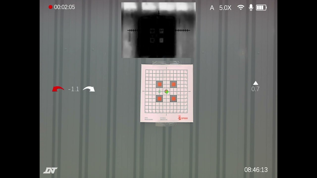 How zero and setup the ballistic calculator in the DNT Thermnight TNC225R Day Night / Thermal Scope.